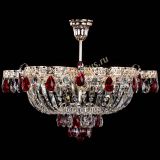 Люстра Камея Флора №5 с подвесом Красная в Саратове