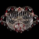 Люстра Камея Флора №5 с подвесом Красная в Саратове