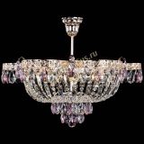 Люстра Камея Флора №5 с подвесом Розовая в Саратове