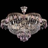 Люстра Камея Флора №5 с подвесом Розовая в Саратове