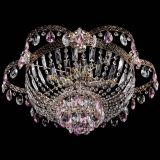 Люстра Камея Флора №5 с подвесом Розовая в Саратове