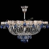 Люстра Камея Флора №5 с подвесом Синяя в Саратове