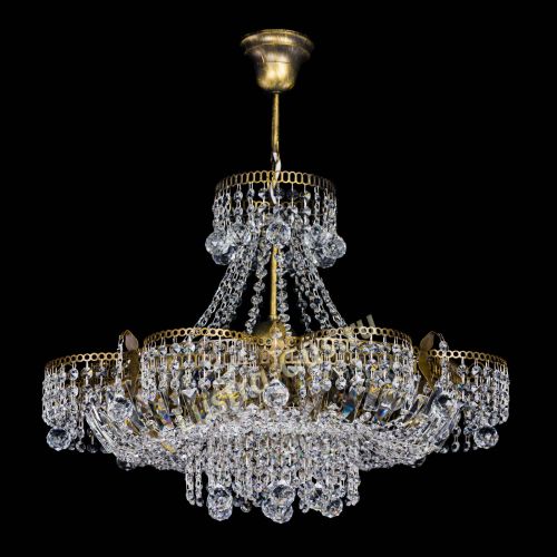 Люстра Камея Шар с подвесом под бронзу в Саратове Гусь Хрустальный