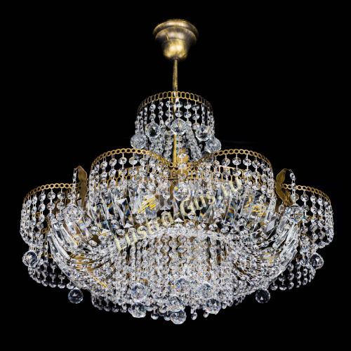 Люстра Камея Шар с подвесом под бронзу в Саратове Гусь Хрустальный