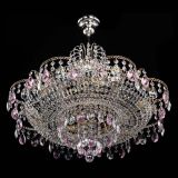 Люстра Камея журавлики №6 розовая в Саратове