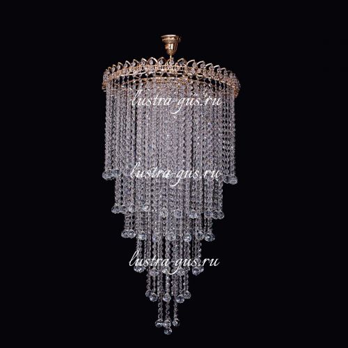 Люстра Капель длинная в Саратове Гусь Хрустальный