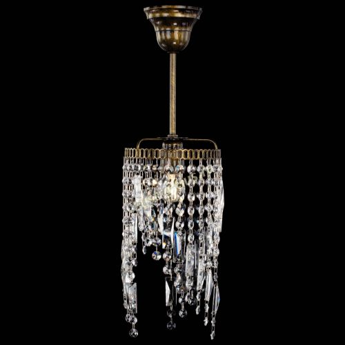 Люстра Капель мини №4 под бронзу в Саратове Гусь Хрустальный