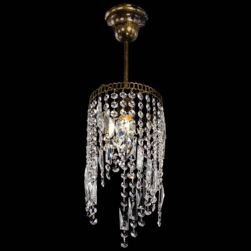 Люстра Капель мини №4 под бронзу в Саратове Гусь Хрустальный