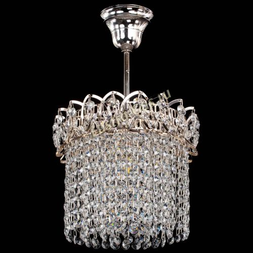 Люстра Капель оптикон №1 с подвесом в Саратове Гусь Хрустальный