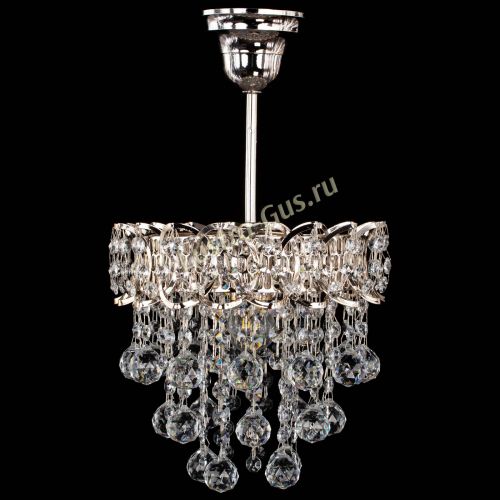 Люстра Капель оптикон шар №1 с подвесом в Саратове Гусь Хрустальный