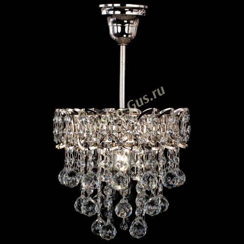 Люстра Капель оптикон шар №1 с подвесом в Саратове Гусь Хрустальный