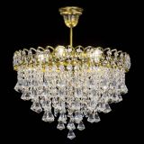 Люстра Капель Пирамида 30 с подвесом под бронзу в Саратове