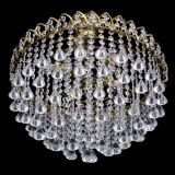 Люстра Капель Пирамида 30 с подвесом под бронзу в Саратове