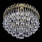 Люстра Капель Пирамида 40 с подвесом под бронзу в Саратове