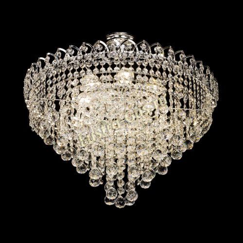 Люстра Капель Пирамида Шар 30 с подвесом в Саратове Гусь Хрустальный