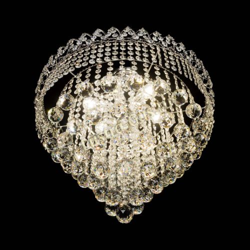 Люстра Капель Пирамида Шар 40 с подвесом в Саратове Гусь Хрустальный