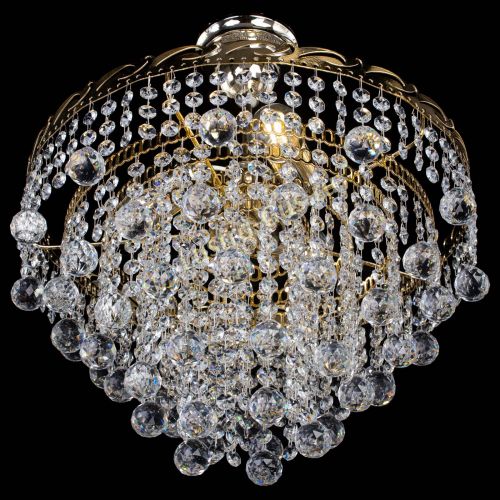 Люстра Капель Шар 30мм с подвесом в Саратове Гусь Хрустальный