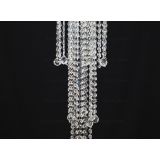 Люстра Капель 5 ламп шар 40 мм длинная в Саратове