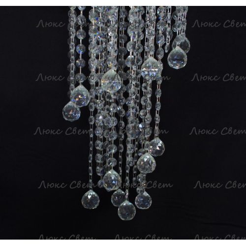 Люстра Капель Винтаж 3 лампы подвесная в Саратове Гусь Хрустальный