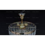 Люстра Капель Винтаж 3 лампы подвесная в Саратове