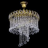 Люстра Капель Водоворот под бронзу шар 30 в Саратове