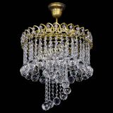 Люстра Капель Водоворот под бронзу шар 40 в Саратове