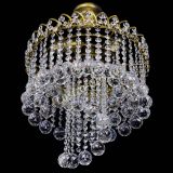 Люстра Капель Водоворот под бронзу шар 40 в Саратове