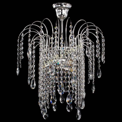 Люстра Каскад №8 в Саратове Гусь Хрустальный