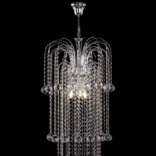 Люстра Каскад длинный в Саратове Гусь Хрустальный