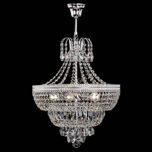 Люстра Каскад Флоренция №5 с подвесом в Саратове Гусь Хрустальный