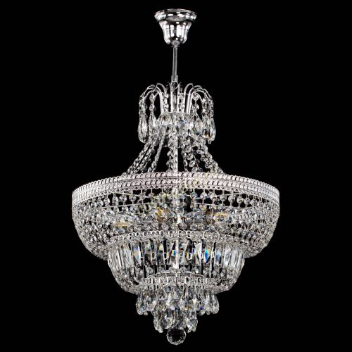 Люстра Каскад Флоренция №5 с подвесом в Саратове Гусь Хрустальный