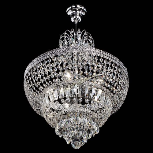 Люстра Каскад Флоренция №5 с подвесом в Саратове Гусь Хрустальный