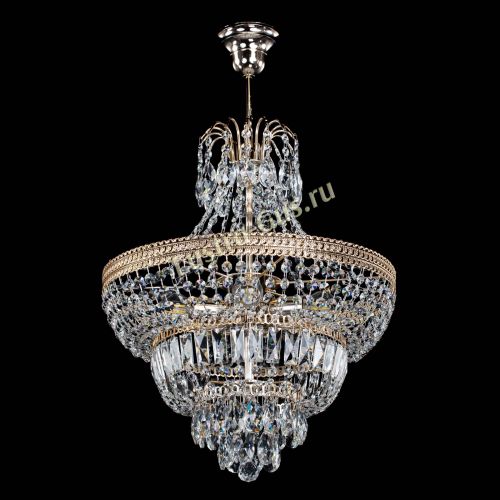 Люстра Каскад Флоренция №5 с подвесом в Саратове Гусь Хрустальный