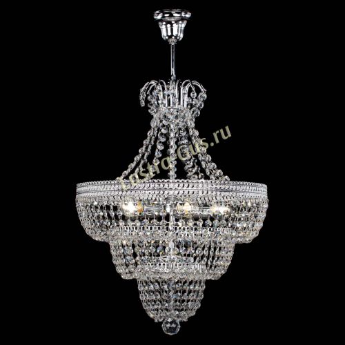 Люстра Каскад Флоренция обтикон №5 с подвесом в Саратове Гусь Хрустальный