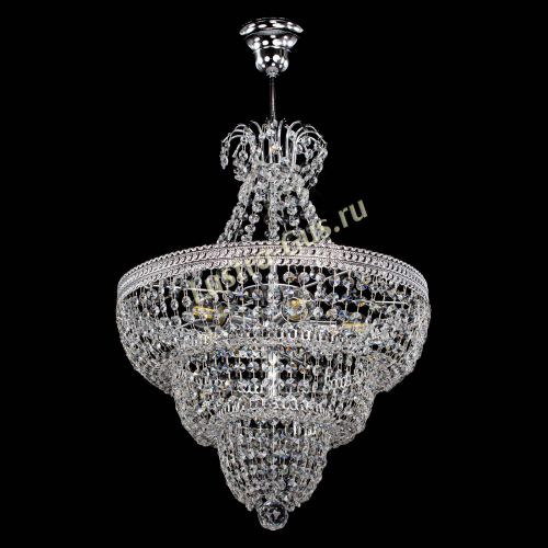 Люстра Каскад Флоренция обтикон №5 с подвесом в Саратове Гусь Хрустальный
