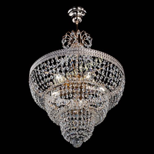 Люстра Каскад Флоренция обтикон №5 с подвесом в Саратове Гусь Хрустальный