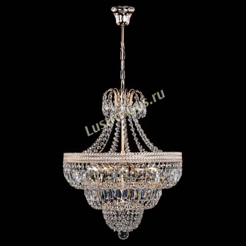 Люстра Каскад Флоренция обтикон №5 удлиненная в Саратове Гусь Хрустальный