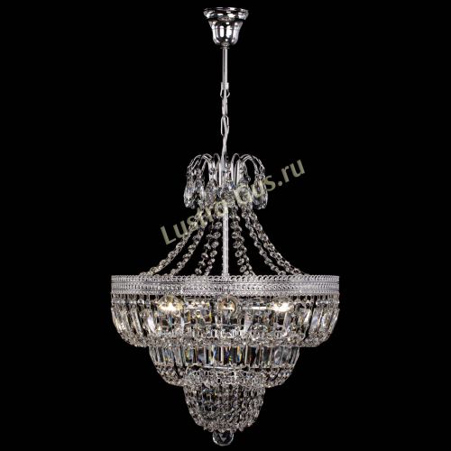 Люстра Каскад Флоренция обтикон №5 удлиненная в Саратове Гусь Хрустальный