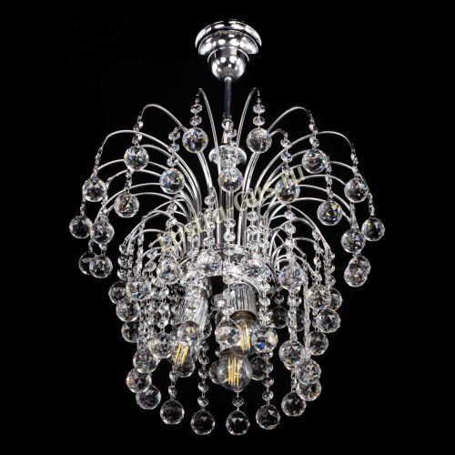 Люстра Каскад Шар №2 в Саратове Гусь Хрустальный