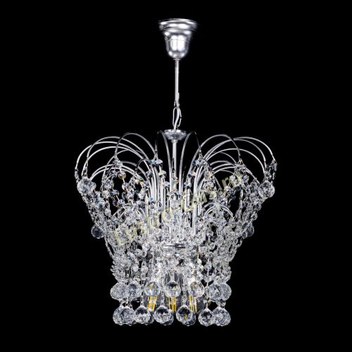 Люстра Каскад Шар №3 в Саратове Гусь Хрустальный