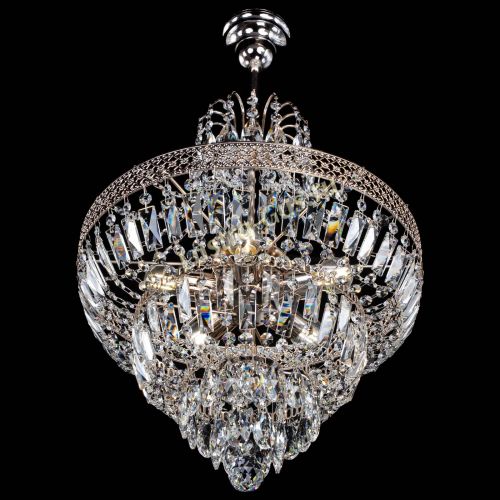 Люстра Каскад Венеция №5 с подвесом в Саратове Гусь Хрустальный