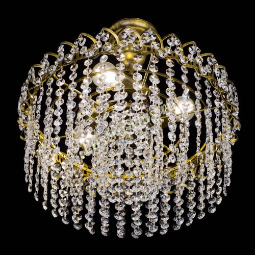 Люстра Хрустальная капель №3 под бронзу в Саратове Гусь Хрустальный