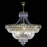 Люстра Хрустальный Каскад №8 с подвесом под бронзу в Саратове