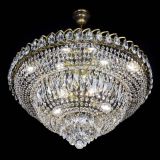 Люстра Хрустальный Каскад №8 с подвесом под бронзу в Саратове