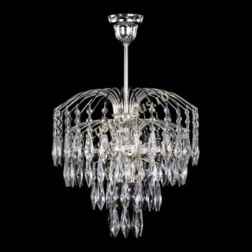 Люстра Хрустальные брызги камень Перо в Саратове Гусь Хрустальный