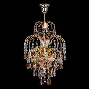 Люстра Хрустальные брызги с подвесом журавлик чайная в Саратове отзыв и фото покупателя