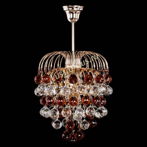 Люстра Хрустальные брызги шар 40 мм чайная в Саратове Гусь Хрустальный