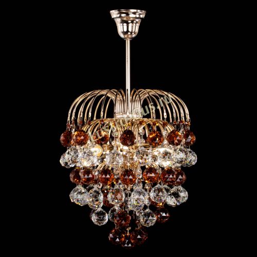 Люстра Хрустальные брызги шар 40 мм чайная в Саратове Гусь Хрустальный