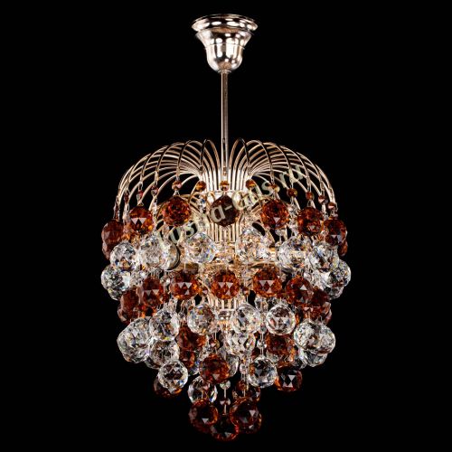 Люстра Хрустальные брызги шар 40 мм чайная в Саратове Гусь Хрустальный