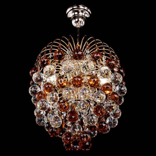 Люстра Хрустальные брызги шар 40 мм чайная в Саратове Гусь Хрустальный